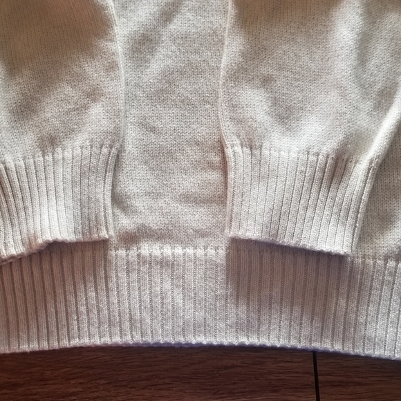 NWOT Cable Knit Sweater, mens, 100% Cotton - Picture 2 of 5